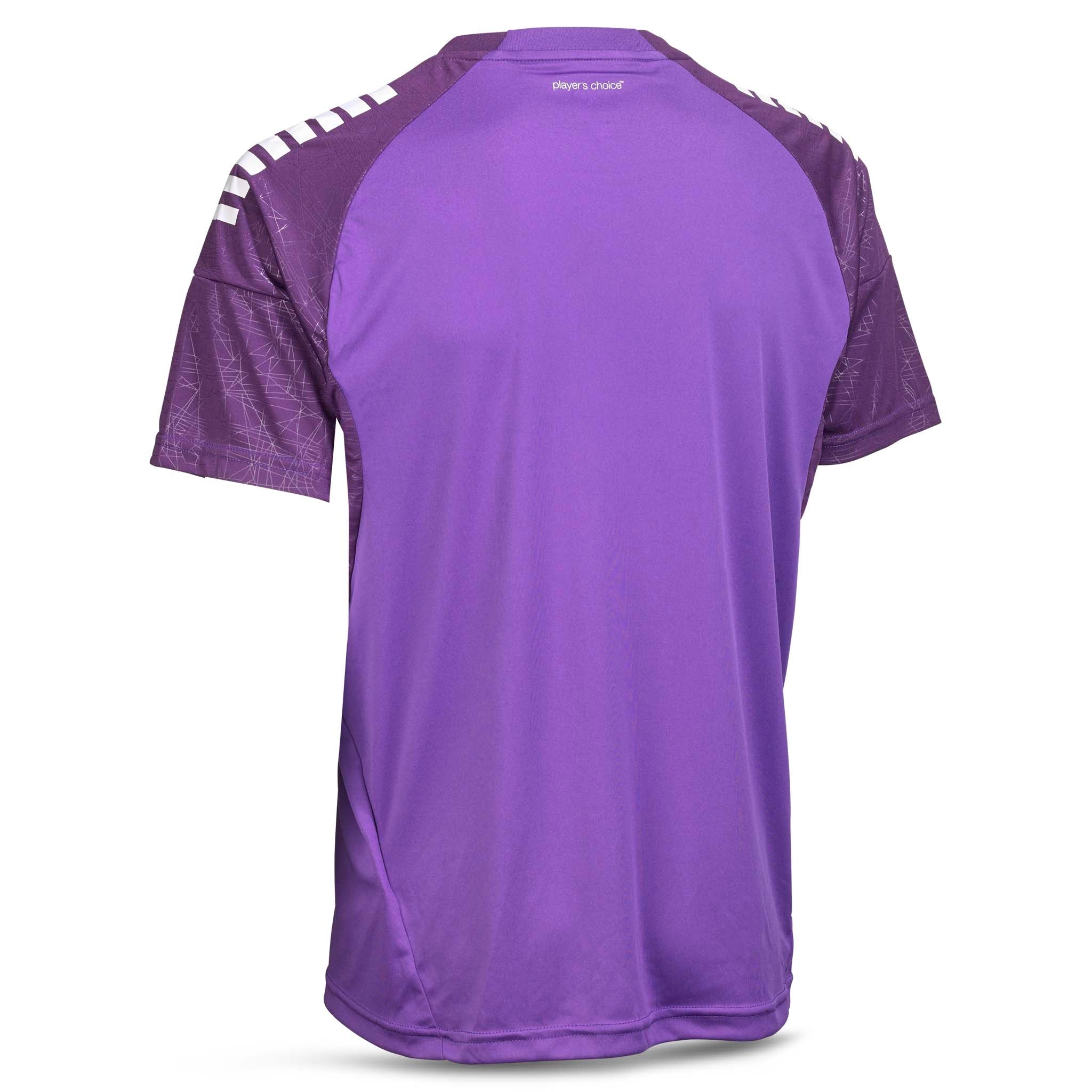Spain Kortärmad spelartröja - Barn #färg_ #färg_purple/white