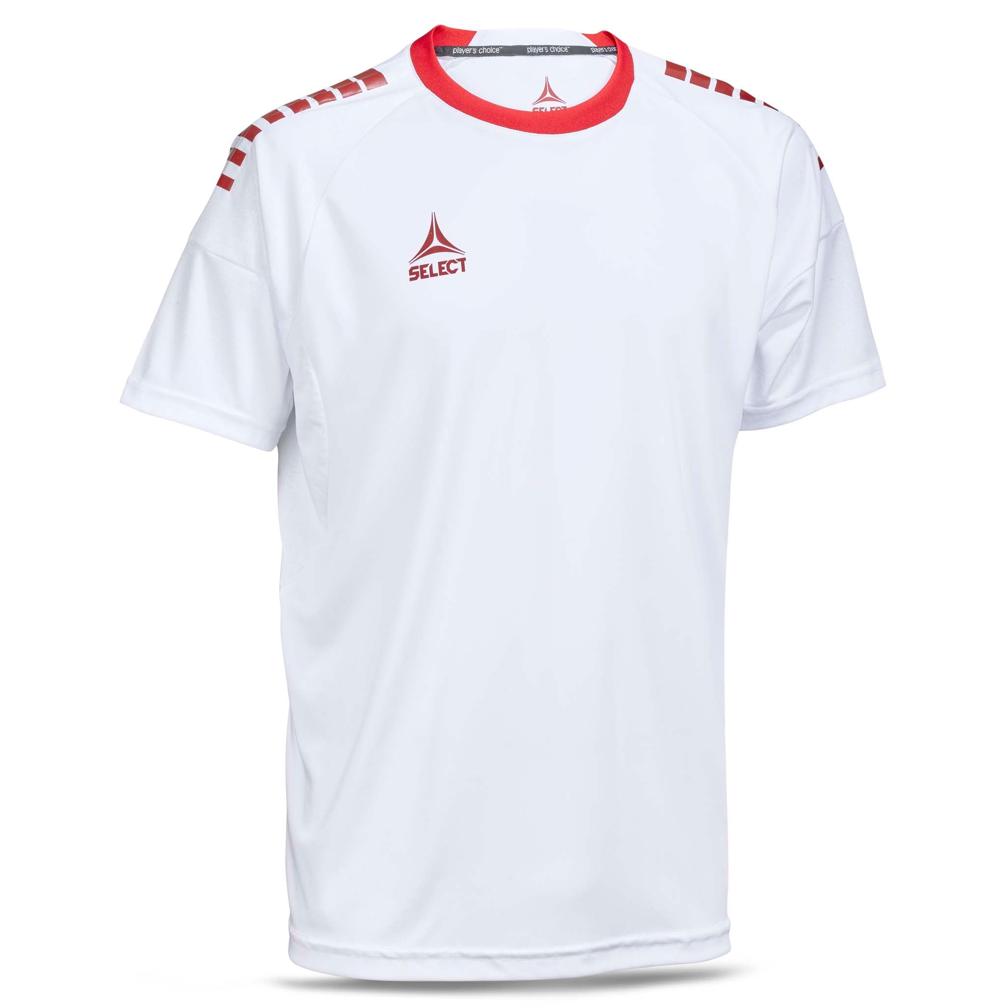 Spain Kortärmad spelartröja - Barn #färg_vit/röd