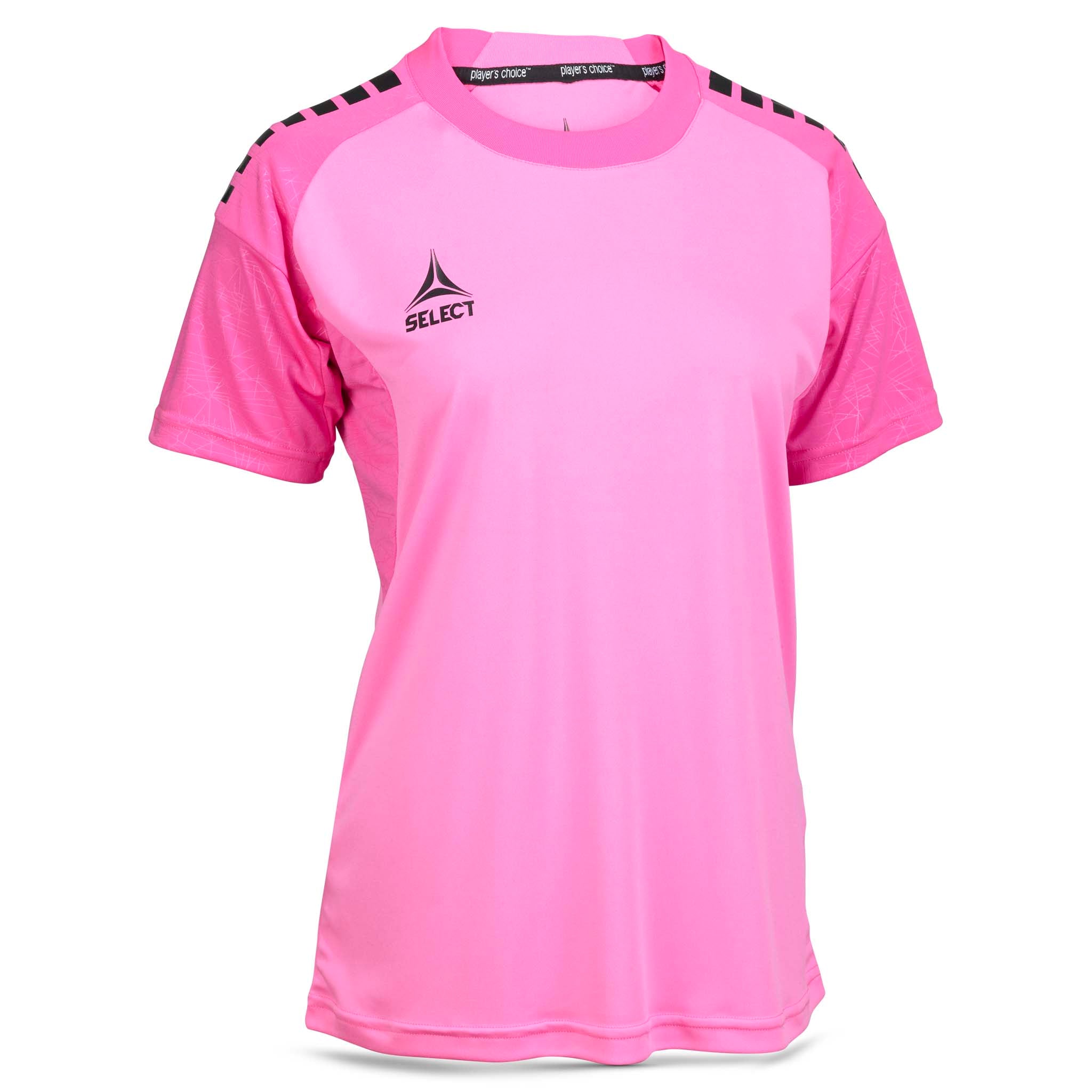 Spain Kortärmad spelartröja - Kvinnor #färg_rosa/svart