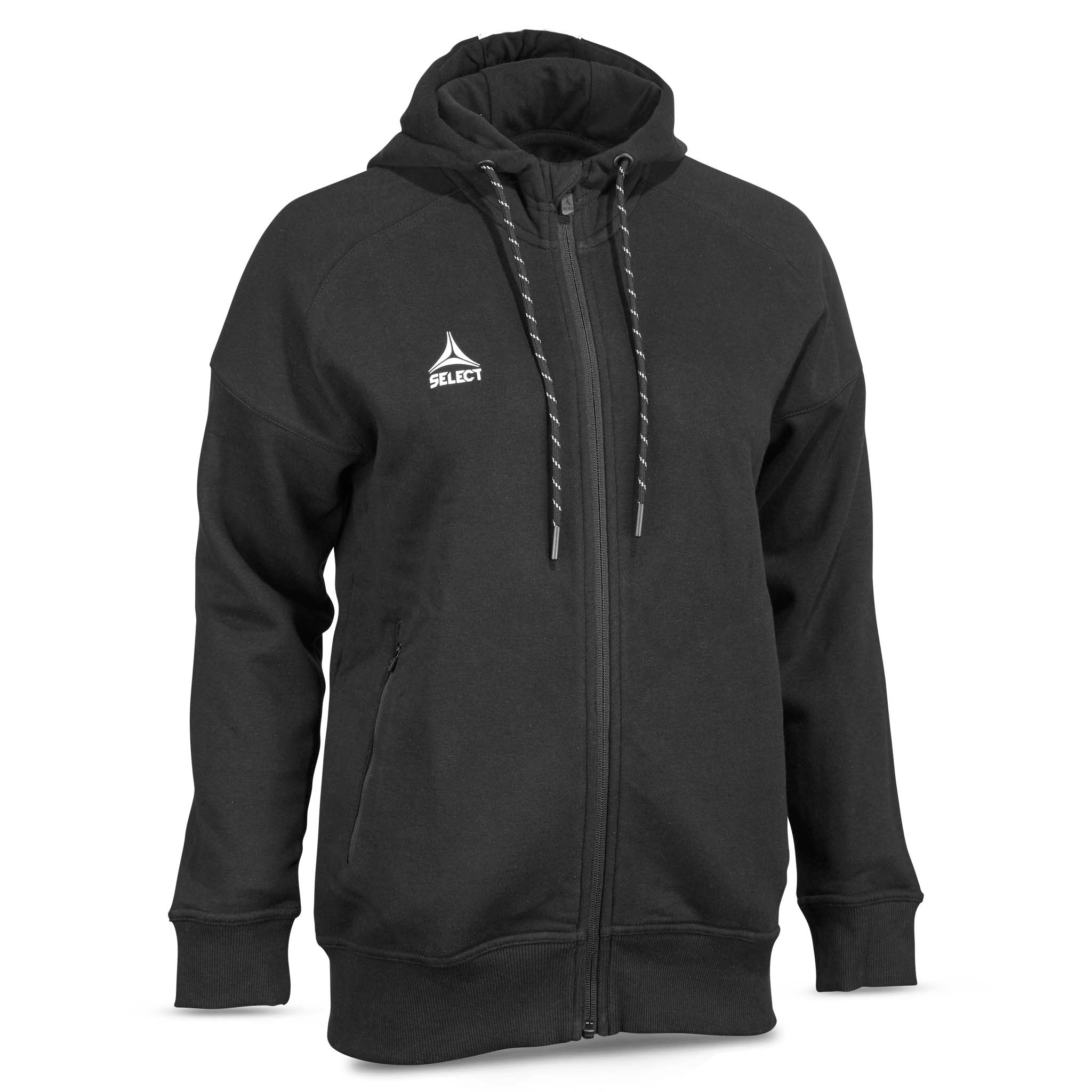 Oxford zip hoodie - kvinnor #färg_svart