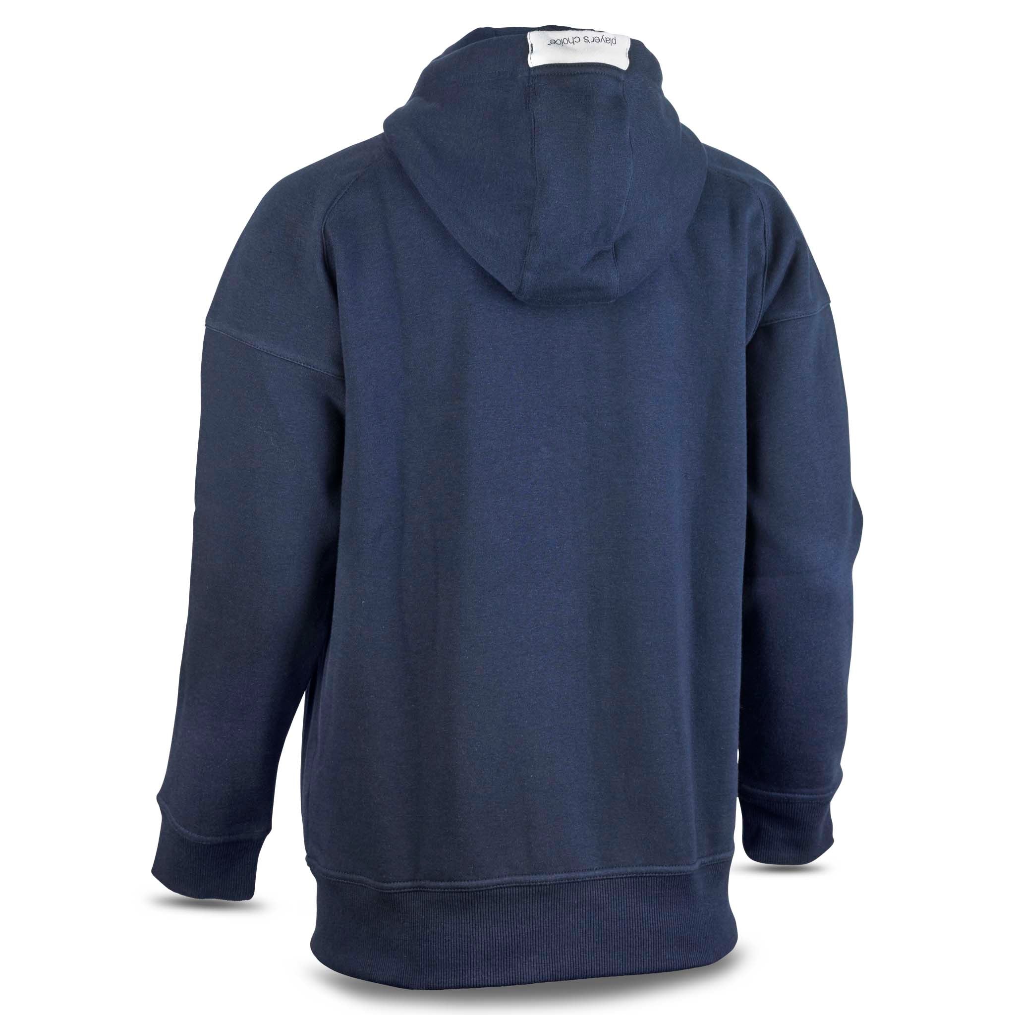 Oxford zip hoodie - kvinnor #färg_ #färg_navy #färg_navy