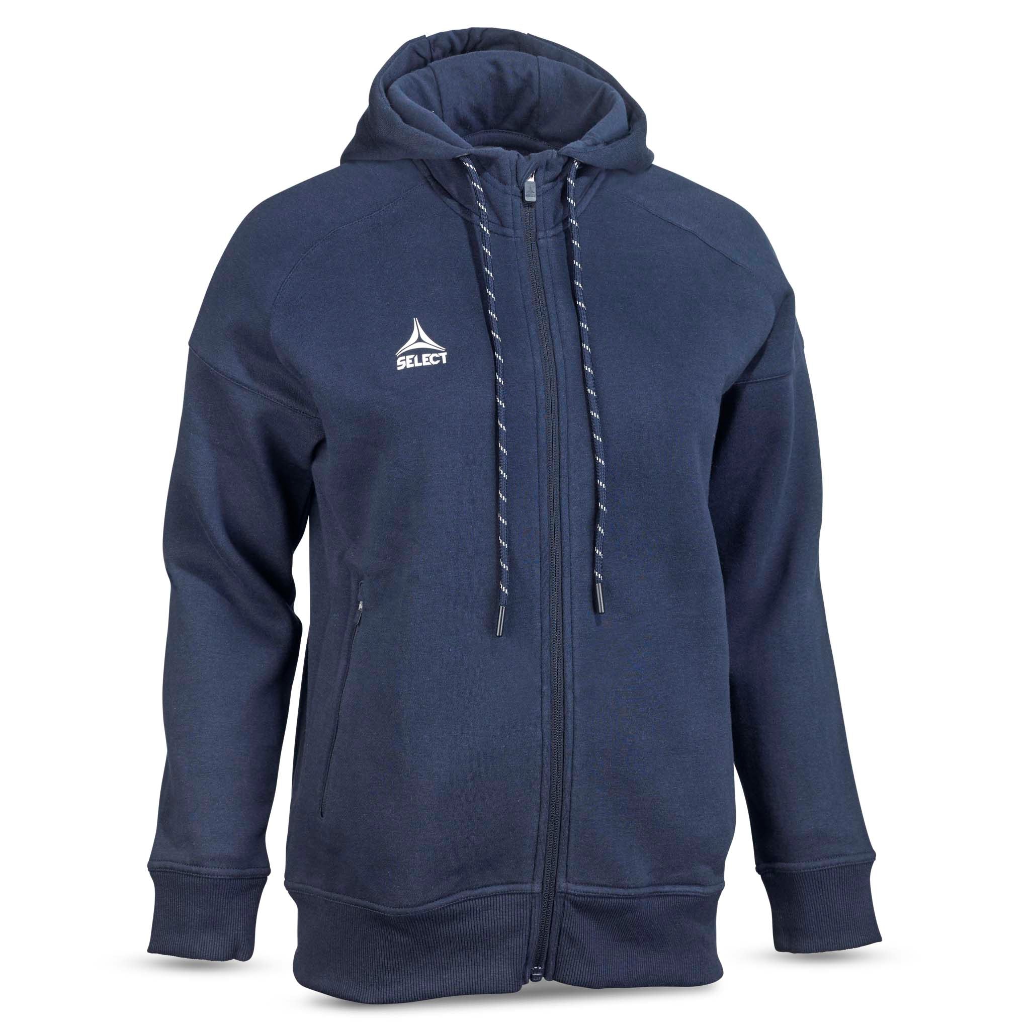 Oxford zip hoodie - kvinnor #färg_navy