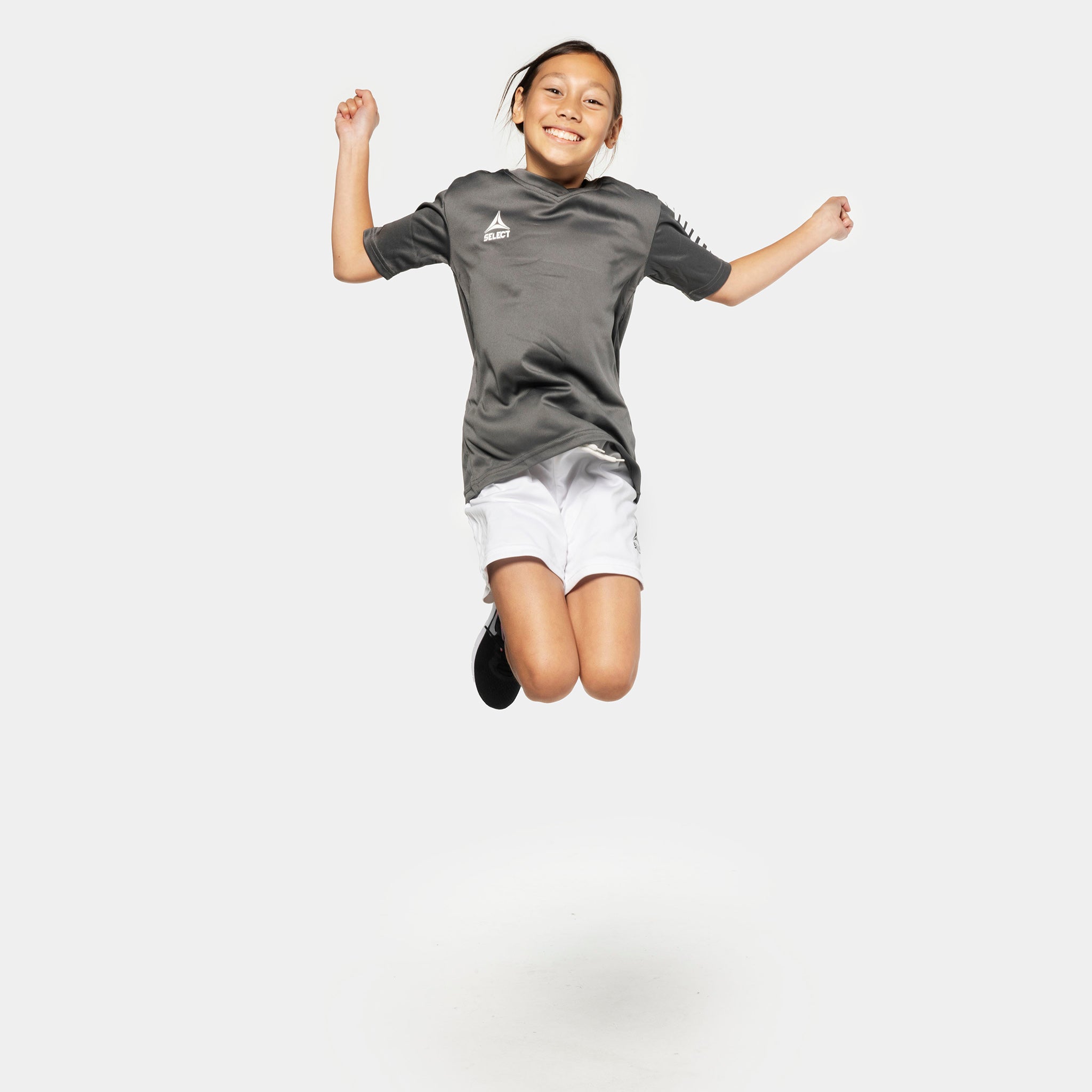 Pisa Shorts - Barn #färg_ #färg_grå #färg_vit