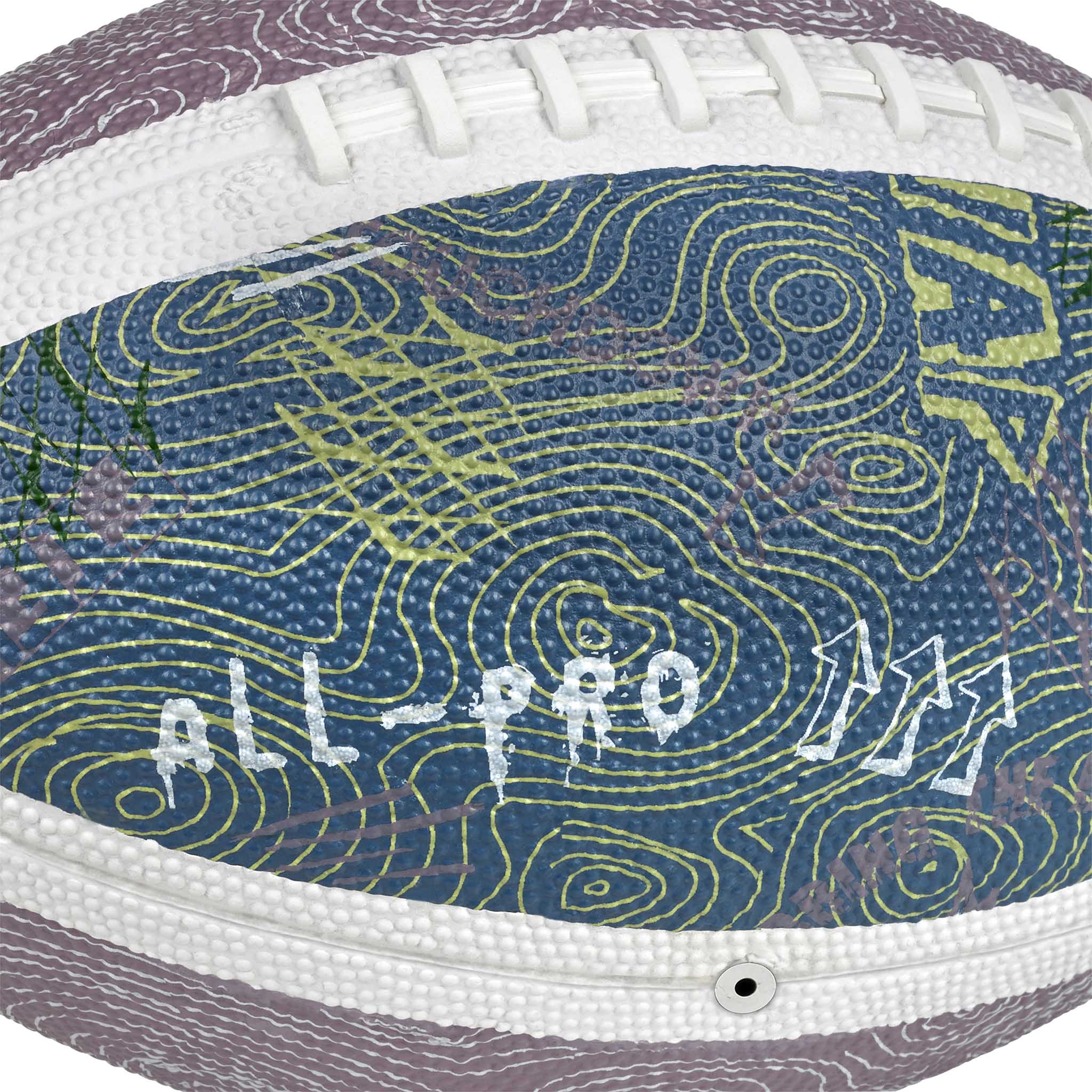 American football - Amerikansk fotboll #färg_ #färg_blue/purple