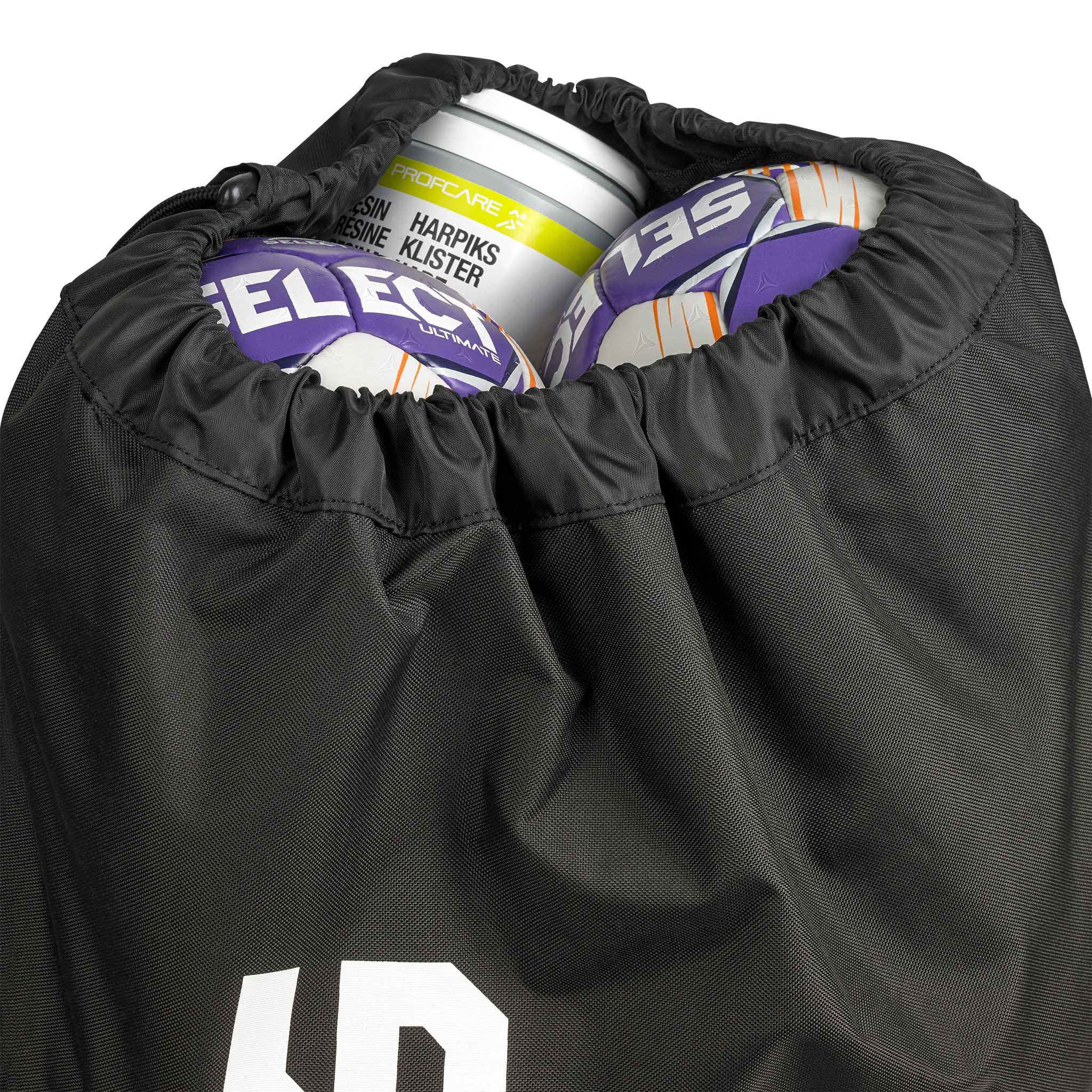 Handbollväska för 10-12 bollar #färg_ #färg_svart #färg_svart