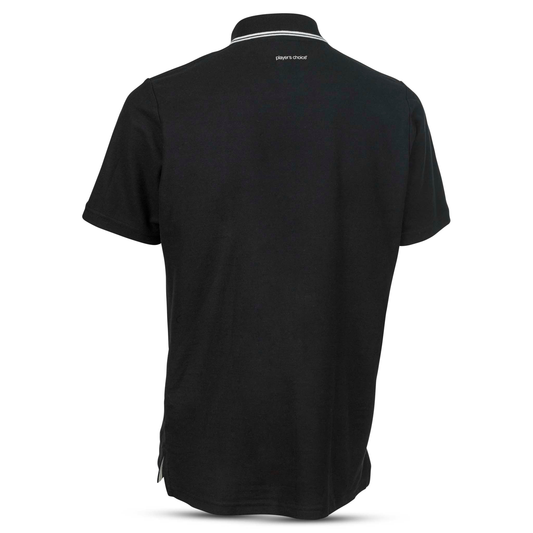 Oxford Polo T-shirt #färg_svart