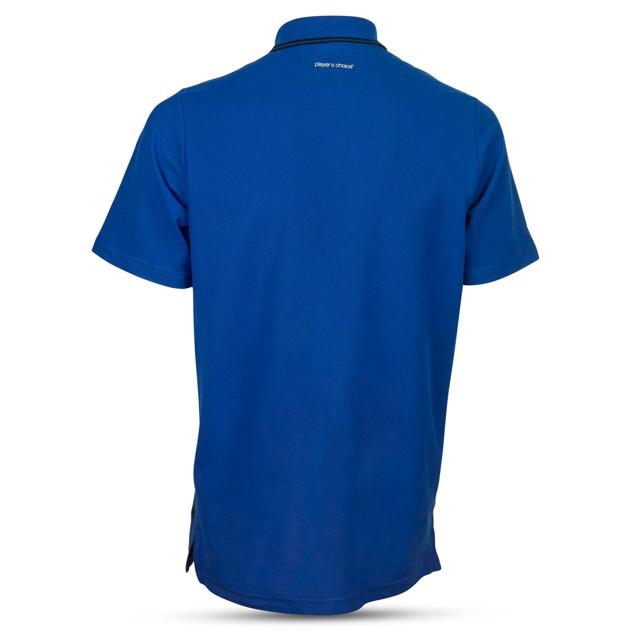 Oxford Polo T-shirt #färg_blå