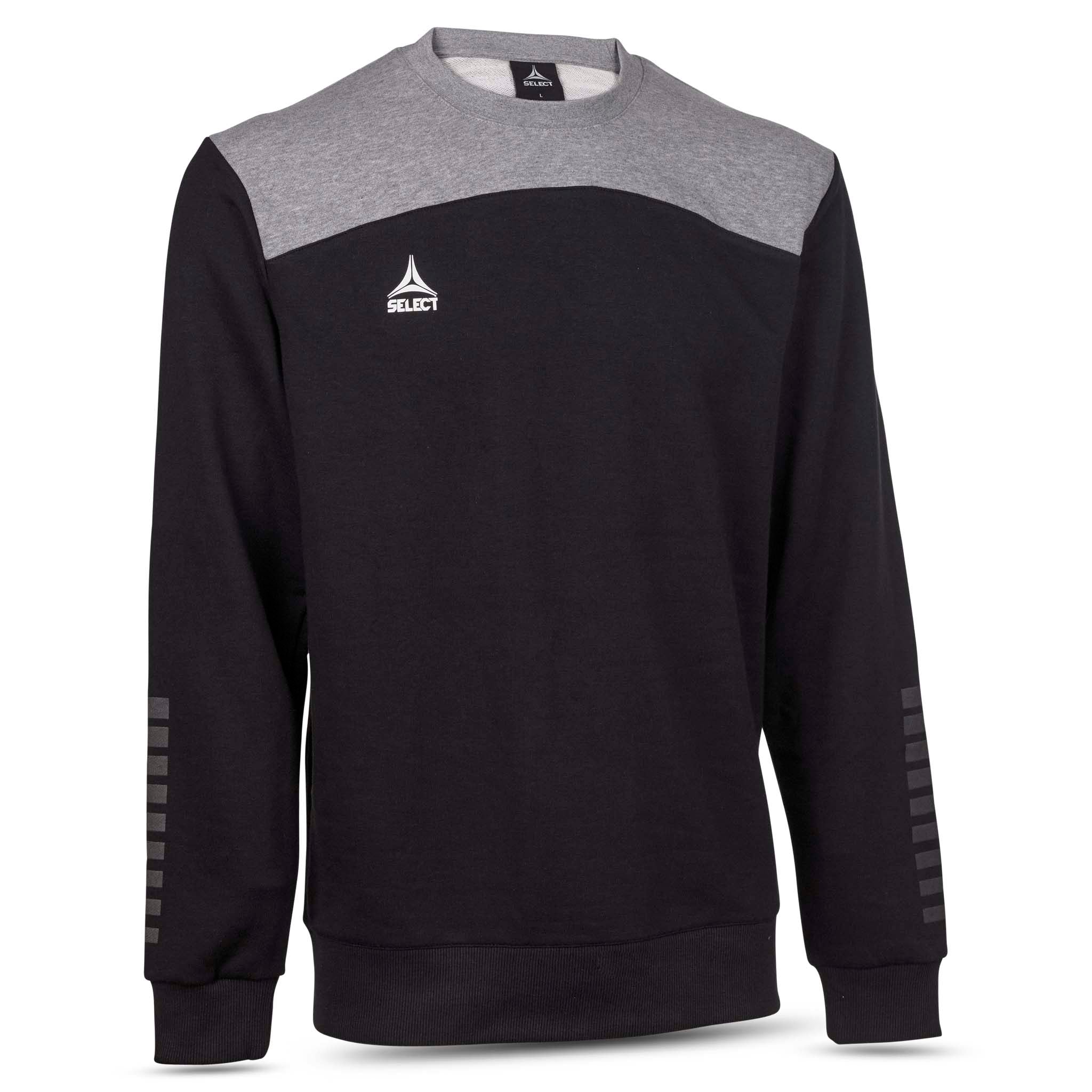 Oxford Sweatshirt - Barn #färg_svart/grå