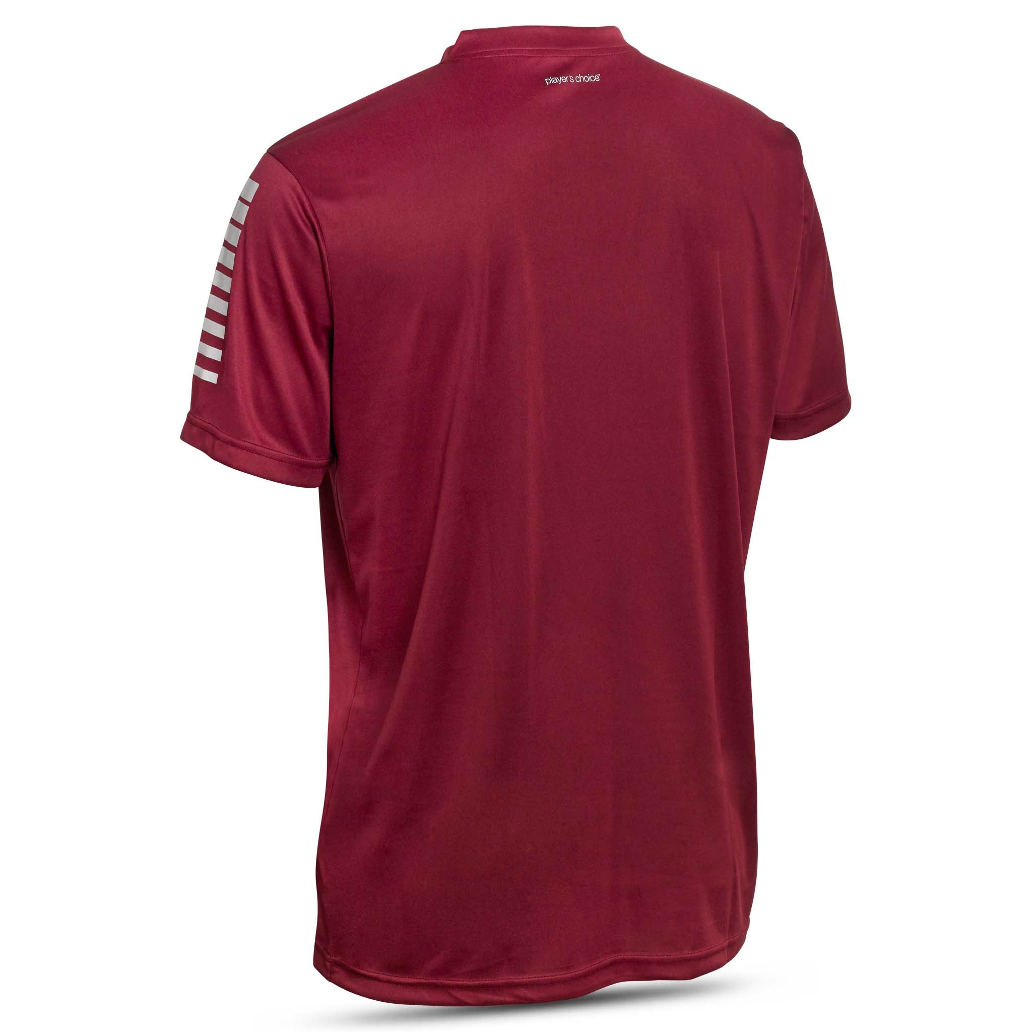 Pisa Kortärmad spelartröja #färg_bordeaux