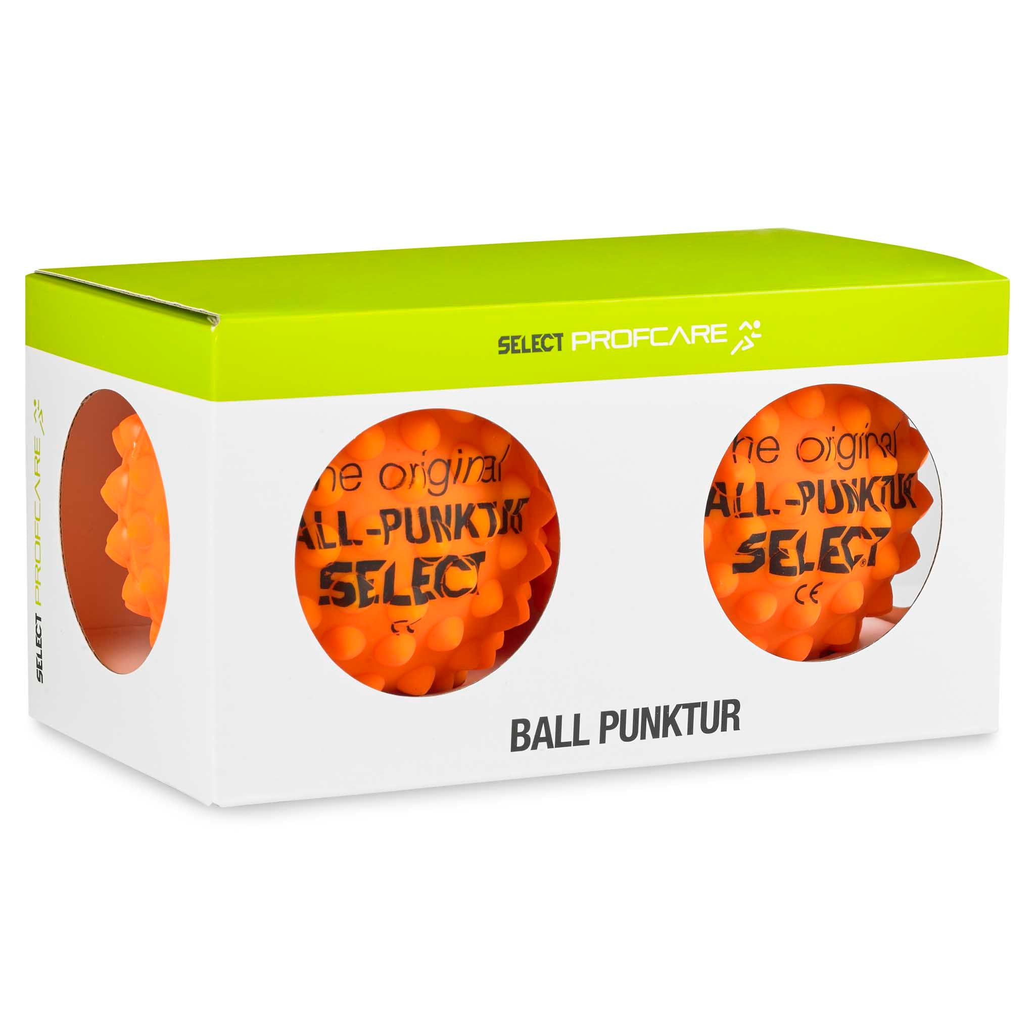 Massageboll - Ball-Punktur - 1 styck #färg_orange