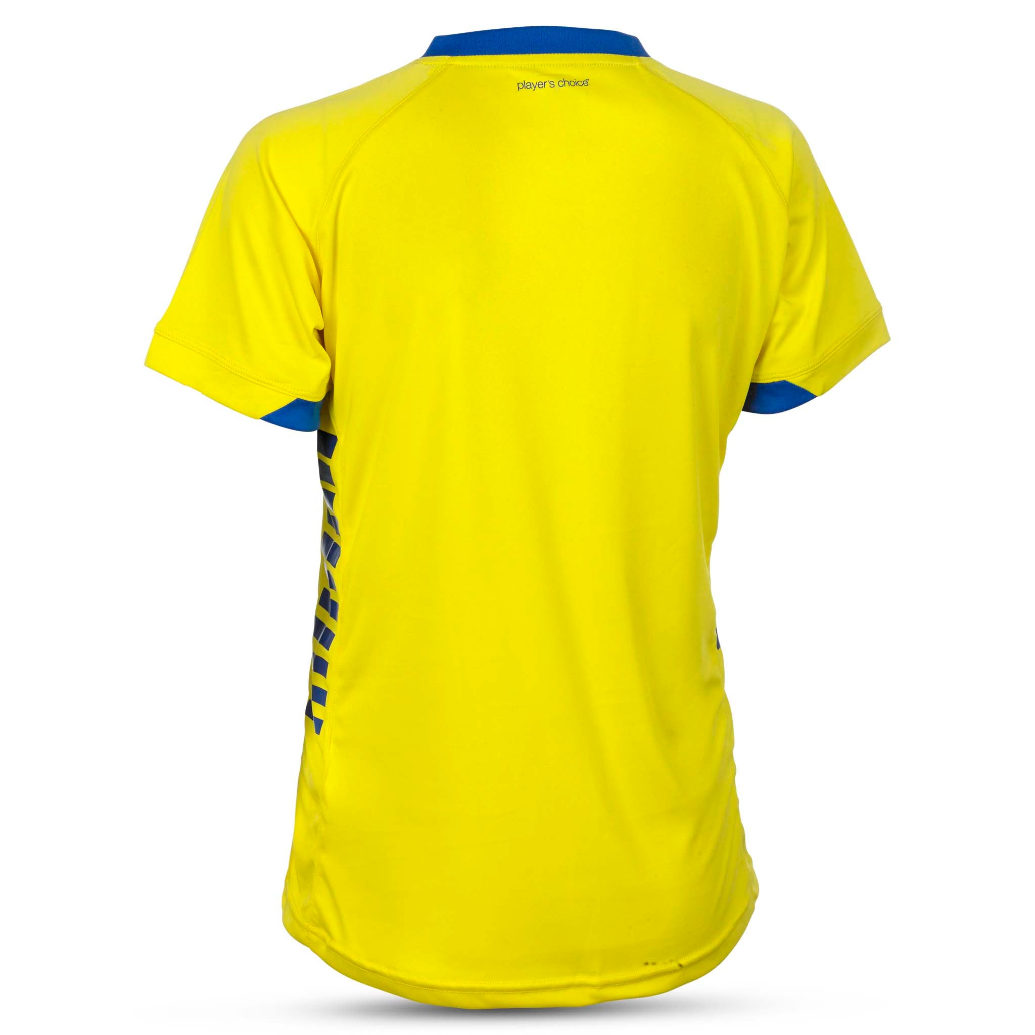 Spain Kortärmad spelartröja för - kvinnor #färg_gul/blå